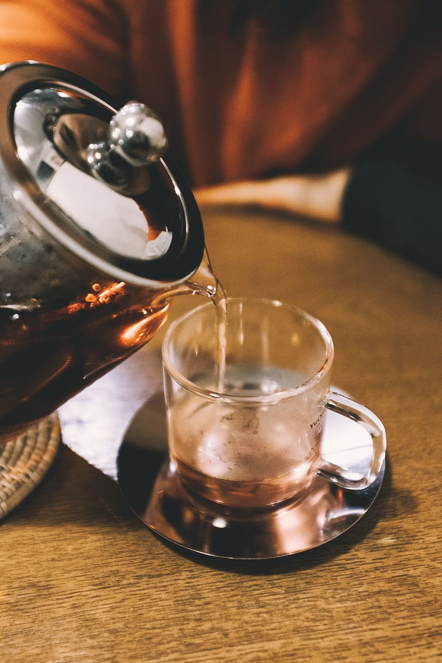 clear drinking glass, pottery, saucer, cup, coffee cup, beverage HD wallpaper