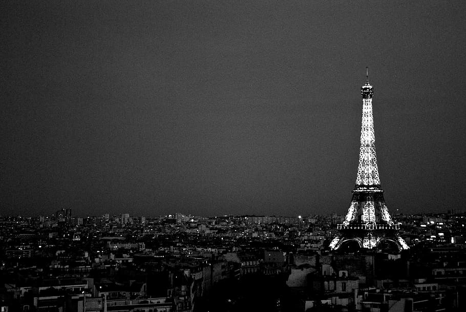 france, paris, eiffel tower, torre eiffel, building, night HD wallpaper