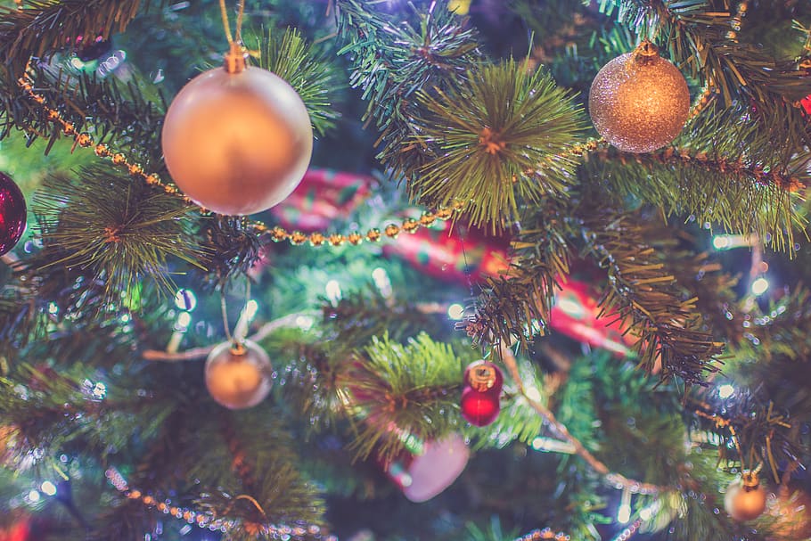 christmas, tree, xmas, bauble, decoration, christmastree, cracker HD wallpaper
