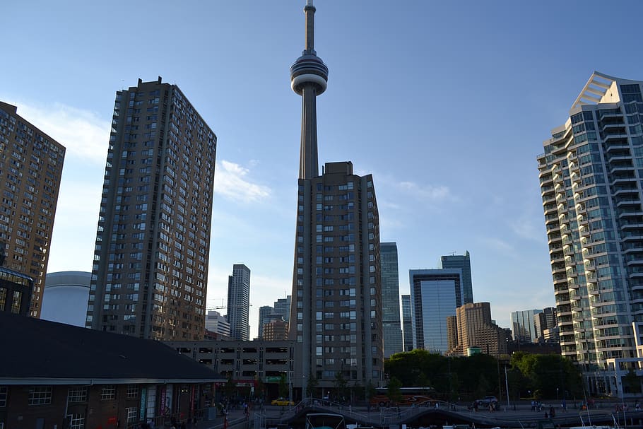 toronto, architecture, city, building exterior, built structure HD wallpaper
