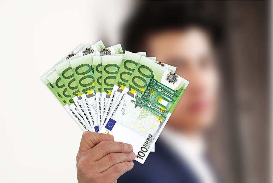 businessman, kaufmann, money, euro, currency, profit, suit, HD wallpaper