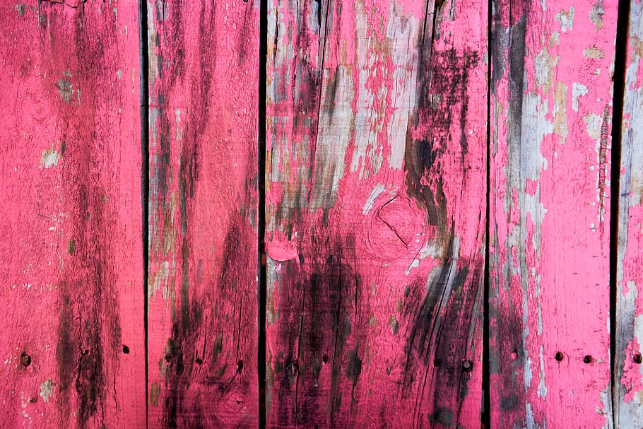 Pink and Black Slatted Board Panel, close-up, daytime, hardwood