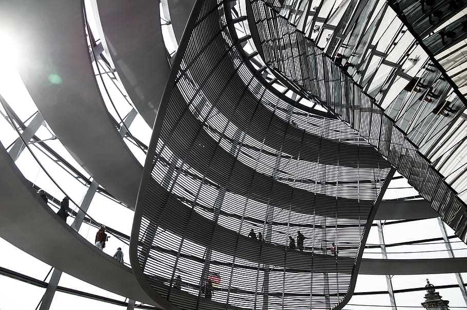 airport interior, person, human, architecture, berlin, germany HD wallpaper