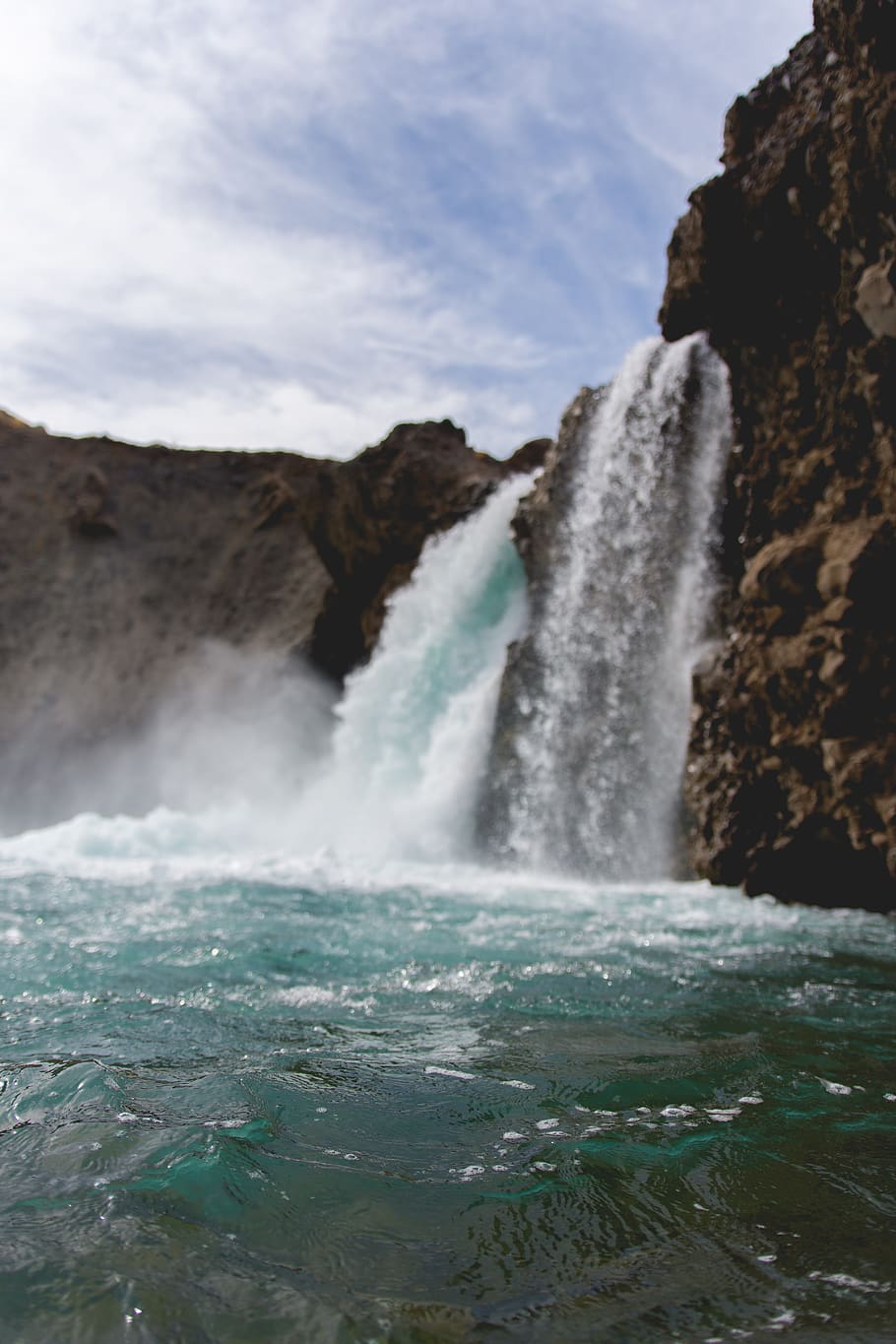 water, motion, scenics - nature, beauty in nature, waterfall HD wallpaper