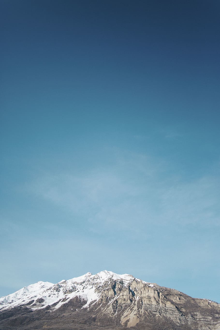 mountain, clouds, sky, travel, nature, adventure, trip, snow HD wallpaper