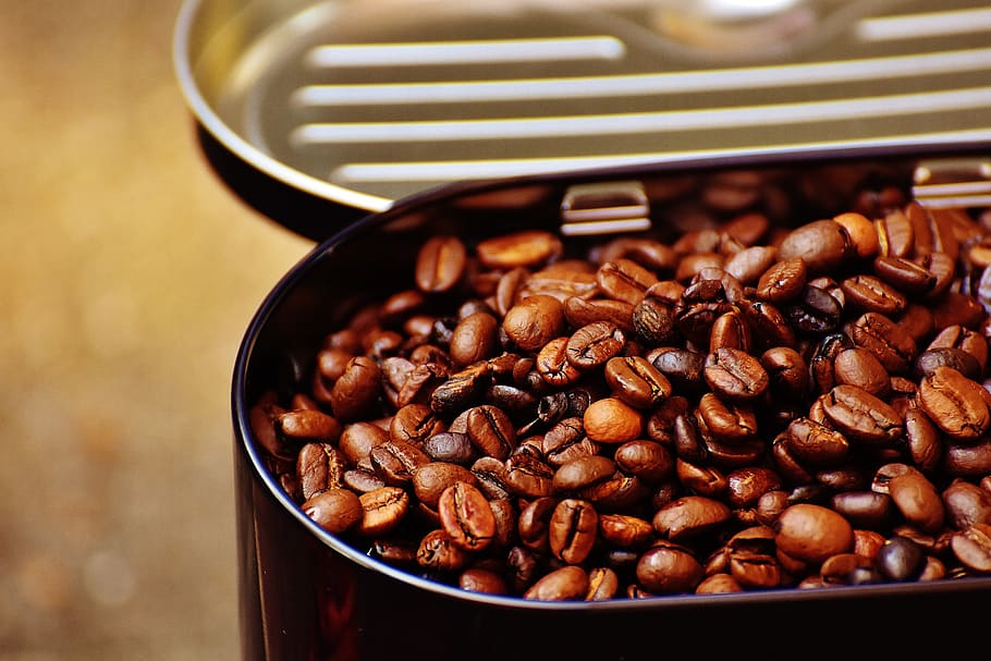 Coffee Beans , brown, caffeine, food and drink, large group of objects HD wallpaper