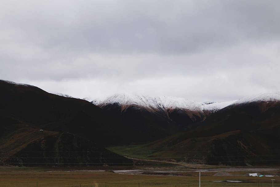 mountain, snow, china, sky, cloud - sky, scenics - nature, beauty in nature HD wallpaper