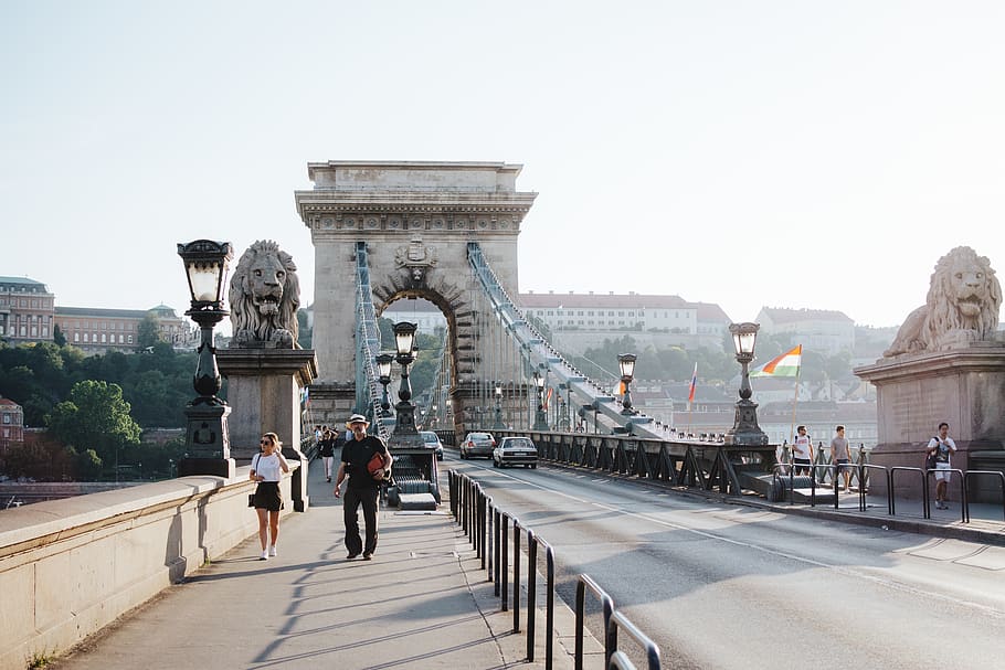 human, person, building, budapest, hungary, transportation HD wallpaper