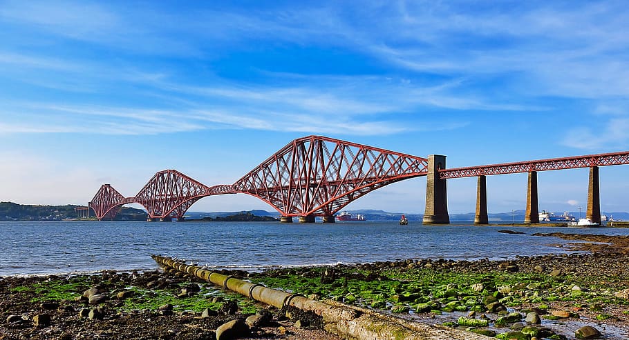 building, architecture, bridge, arch bridge, arched, person HD wallpaper