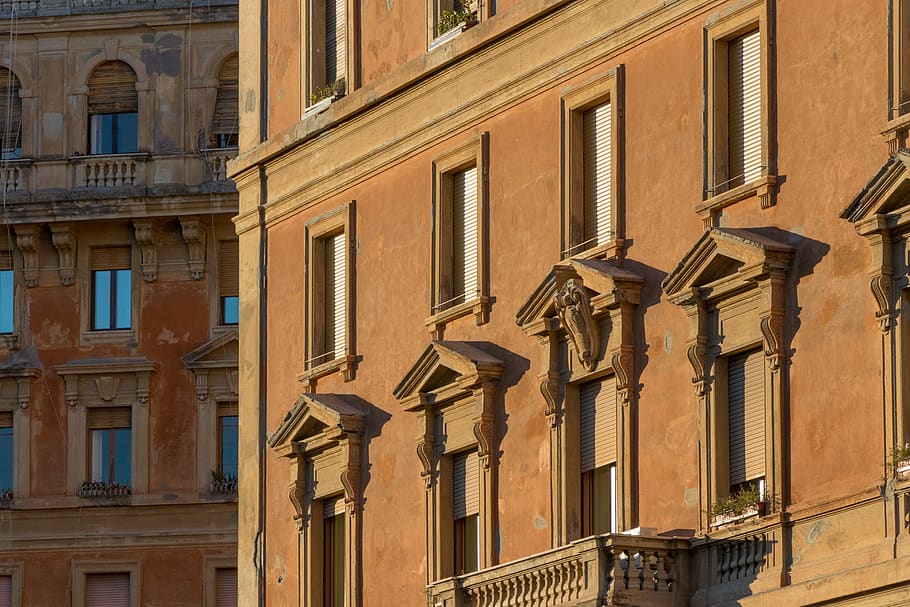 home decor, window, curtain, shutter, italy, rome, window shade HD wallpaper