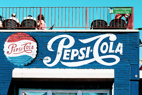 Pepsi-Cola mural, diner, restaurant, meal, food, united states HD wallpaper