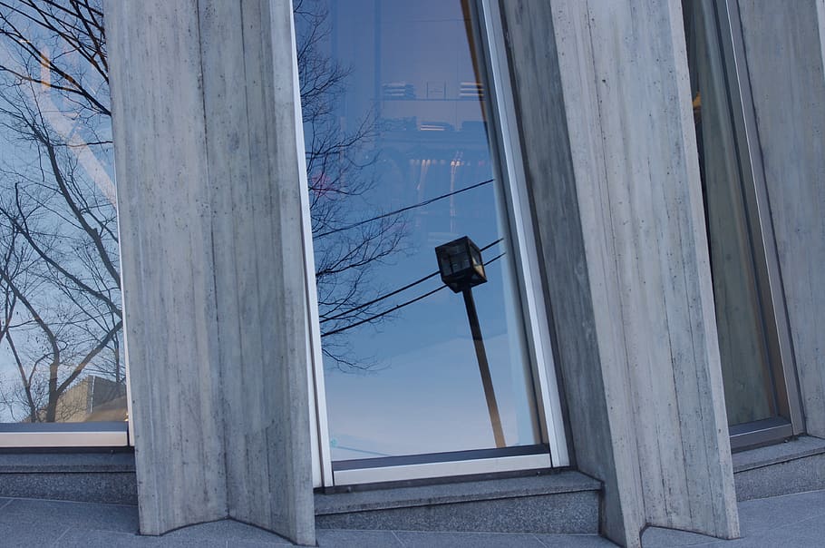 japan, tokyo, reflections, winter, street lamp, empty street HD wallpaper