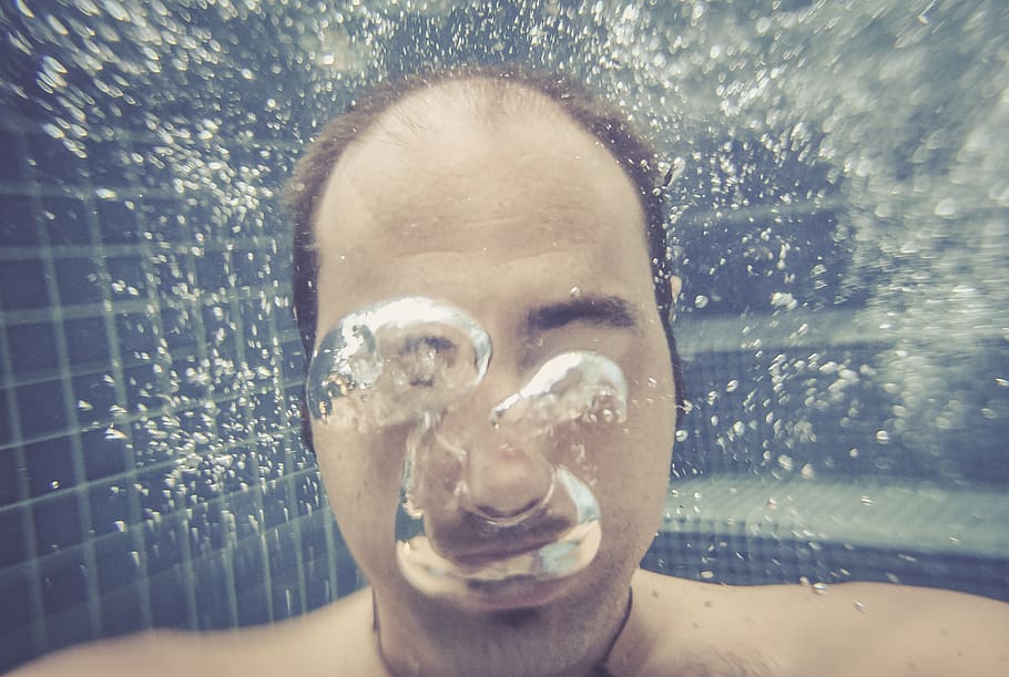 thailand, phe, ko samet, bubble, blue, moments, watter, face HD wallpaper