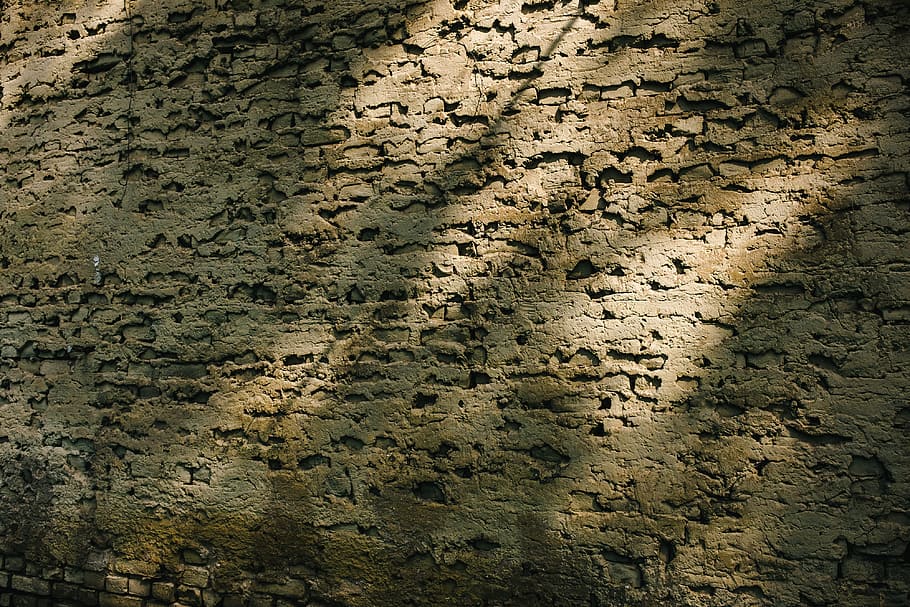rough wall finishing, background, brick, cement, concrete, construction HD wallpaper