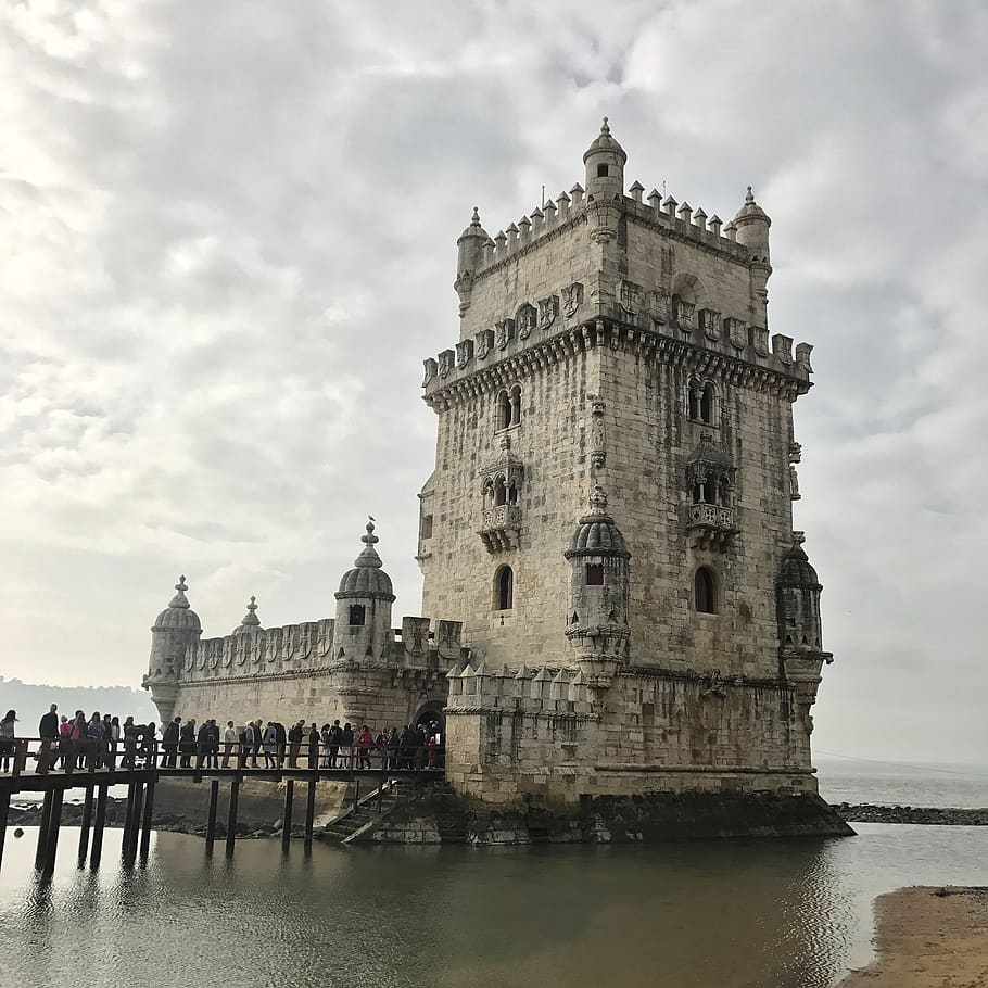 portugal, lisbon, belem tower, architecture, built structure