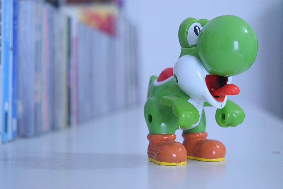 yoshi, play, mario, game, mariobros, supermariobros, indoors HD wallpaper