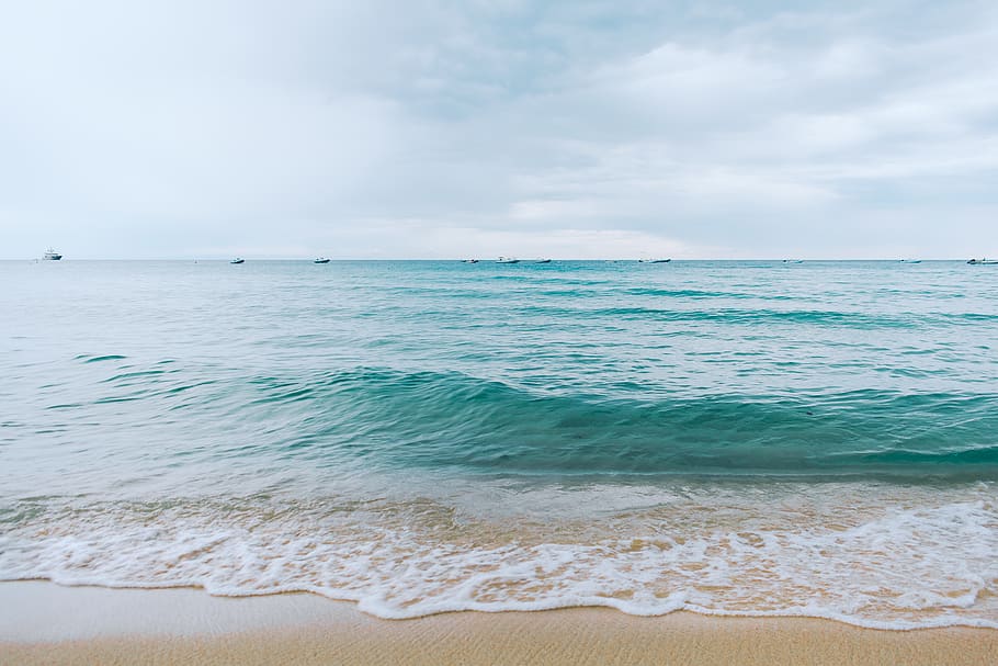 seashore, ocean, outdoors, nature, water, shoreline, beach, coast HD wallpaper