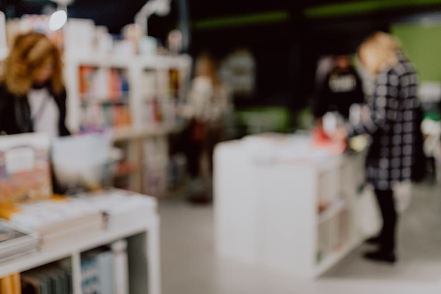 Many books in a bookstore, read, study, literature, knowledge HD wallpaper
