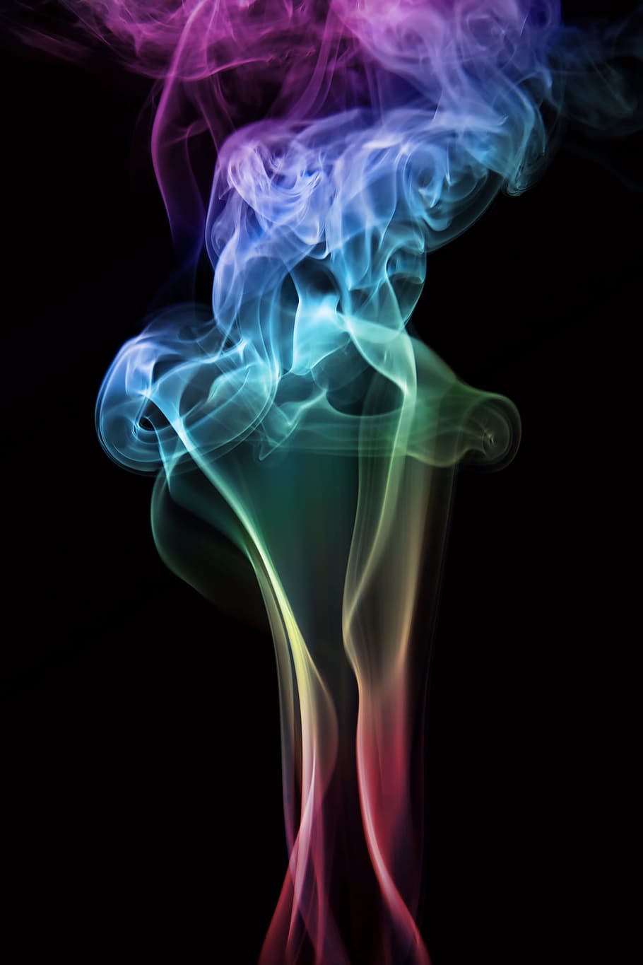 abstract, aroma, aromatherapy, background, color, smell, smoke HD wallpaper