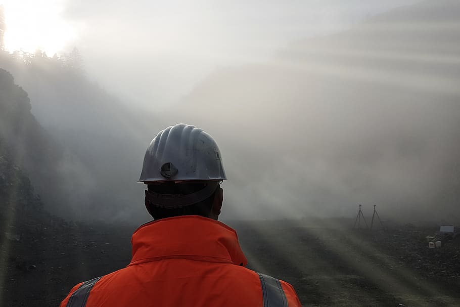 austria, murtal, doberer weg, rear view, clothing, fog, one person HD wallpaper