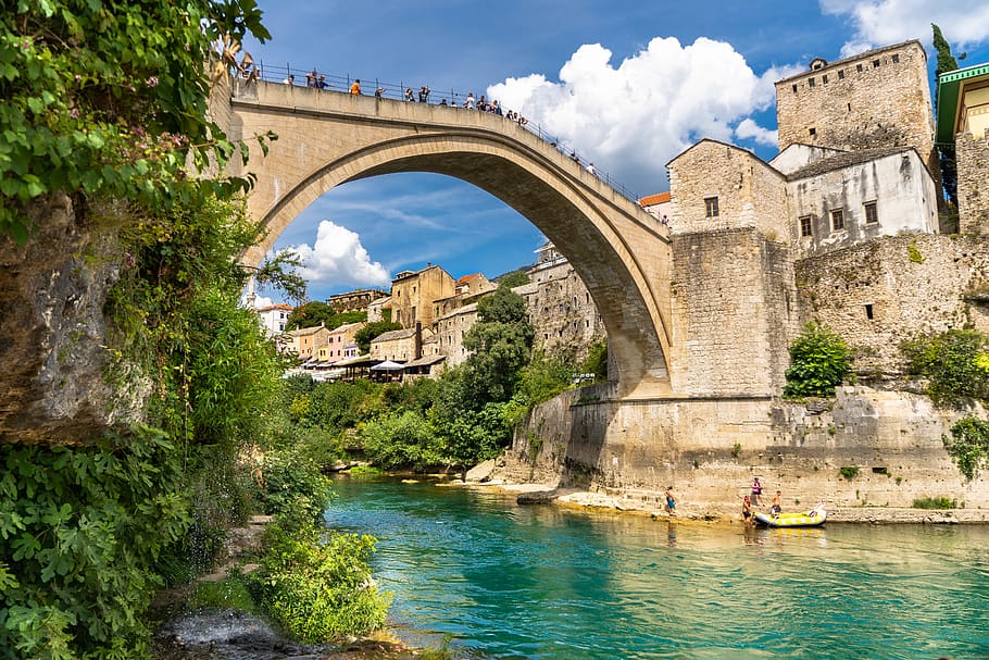 bosnia and herzegovina, mostar, stari most, sarajevo, balkans, HD wallpaper