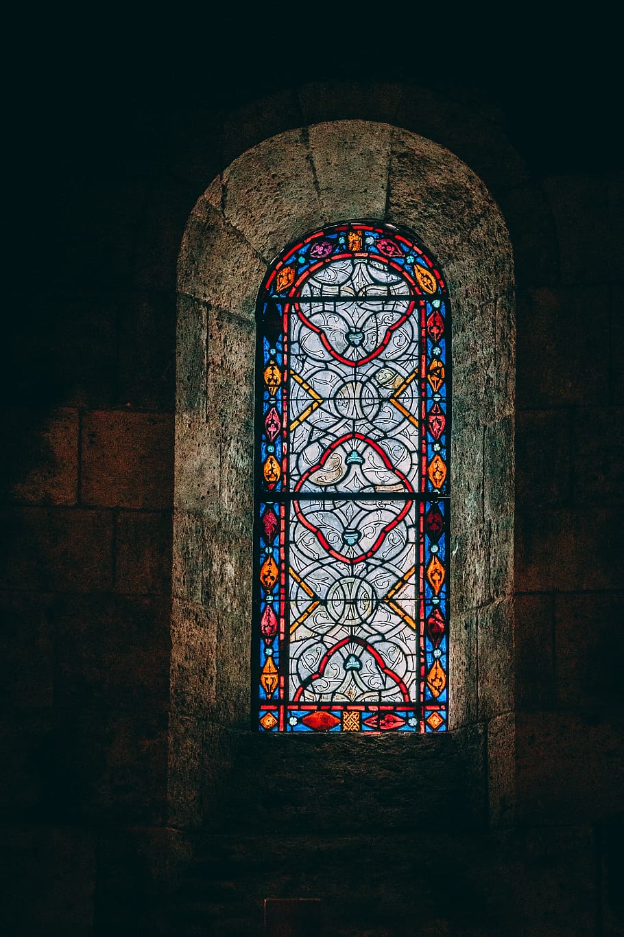 tiffany glass window, multi colored, architecture, stained glass HD wallpaper