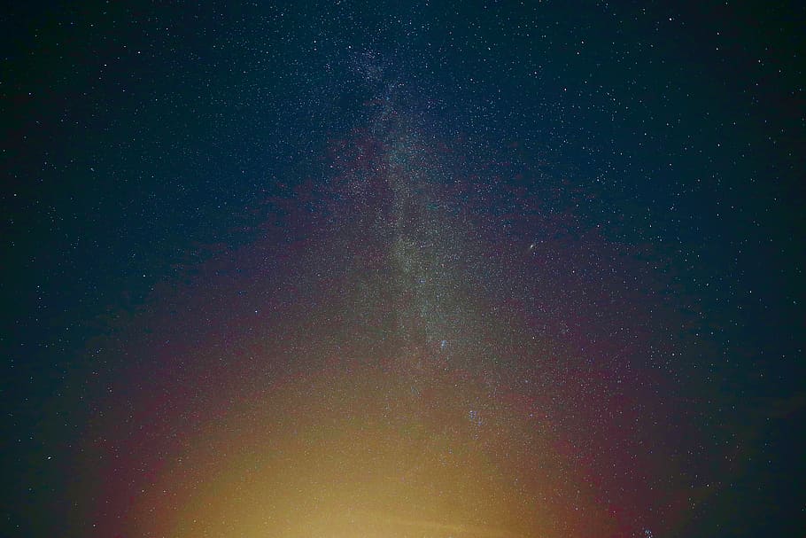 night sky, stars, beauty in nature, astronomy, star - space HD wallpaper