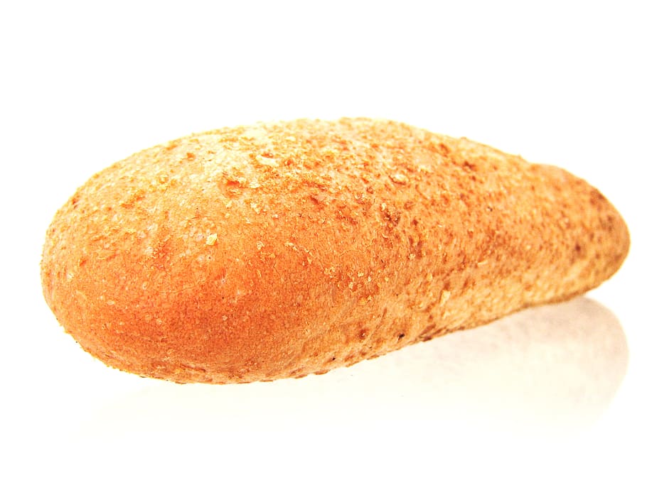 bread, food, meal, isolated, white, nobody, breakfast, bakery HD wallpaper