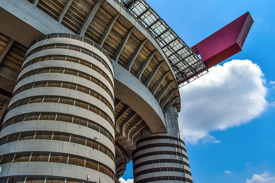 stadium, architecture, construction, modern, contemporary, futuristic