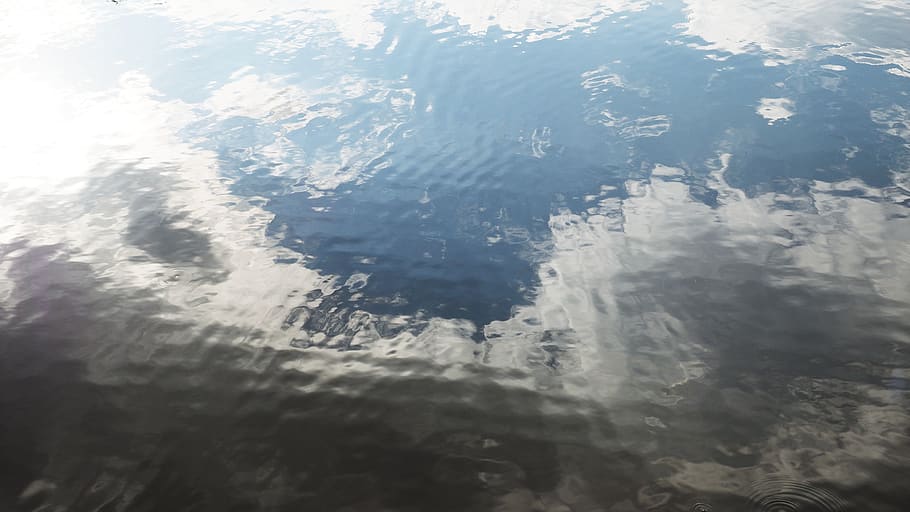 water, reflection, nature, day, beauty in nature, no people HD wallpaper