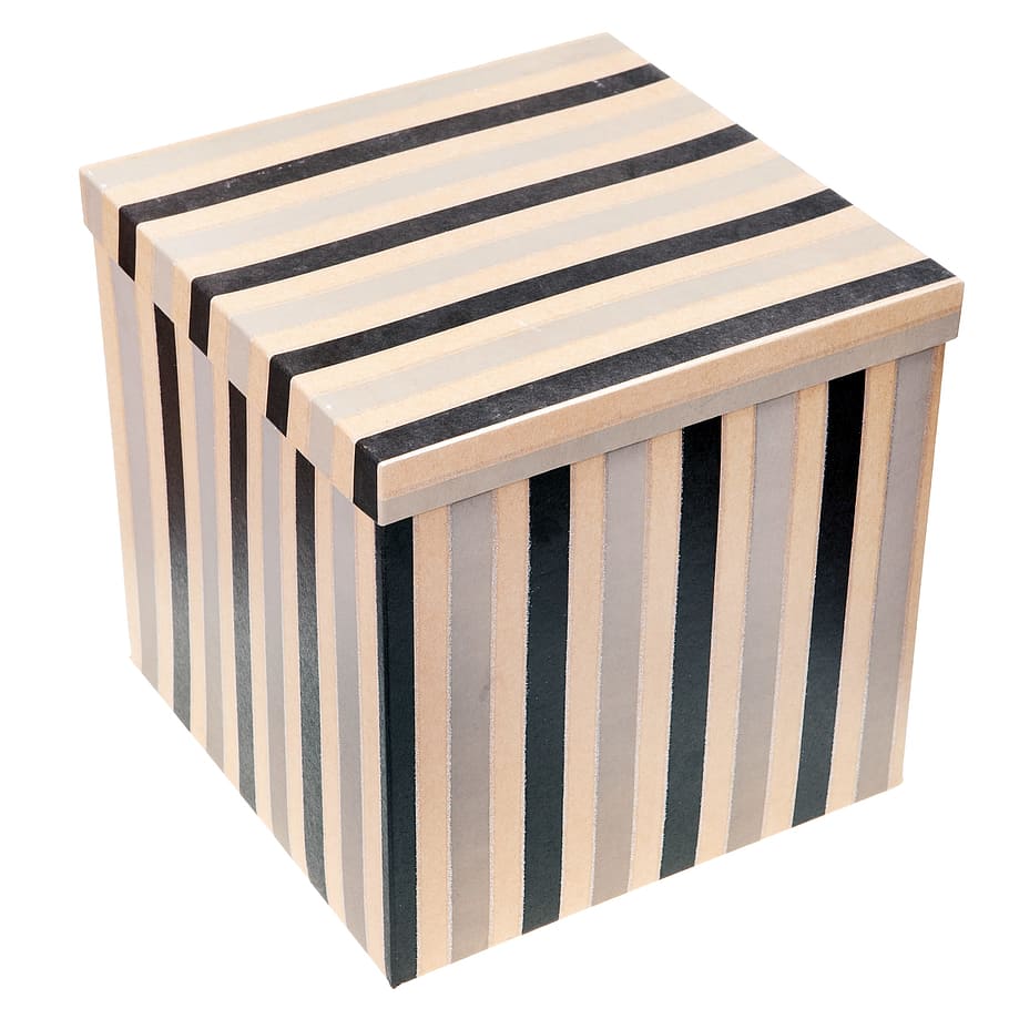 striped, box, isolated, white, white background, pattern, no people HD wallpaper