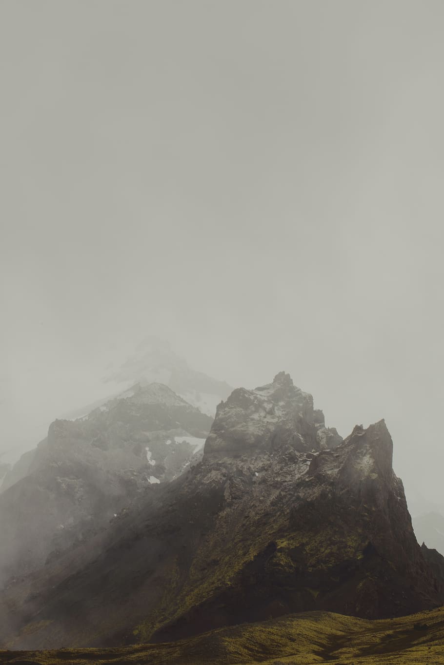 iceland, explore, peak, mountain, beauty in nature, sky, environment HD wallpaper