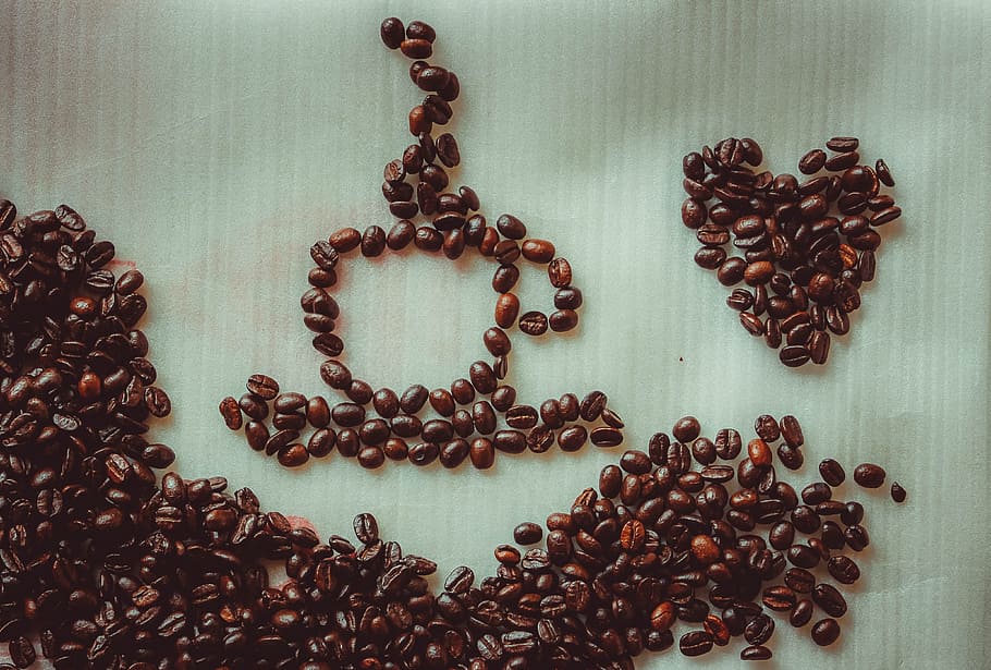 Closeup Photo of Coffee Beans, aroma, aromatic, art, caffeine HD wallpaper