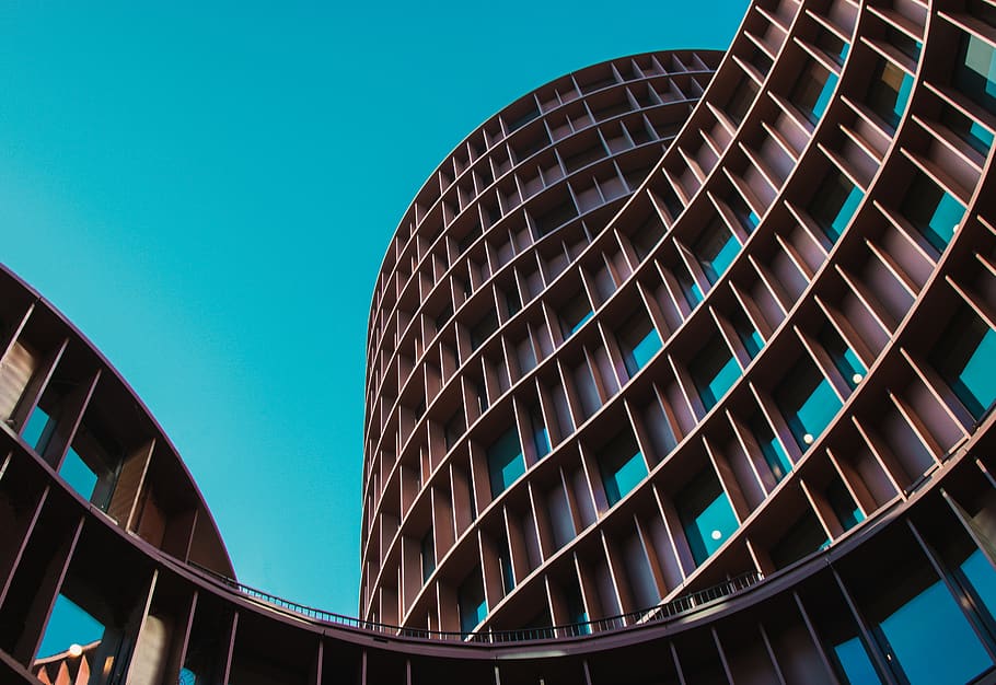 brown building structure, architecture, dome, office building HD wallpaper