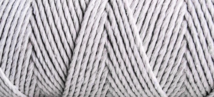 Closed-up Image of Gray Textile, black and white, close-up, pattern HD wallpaper