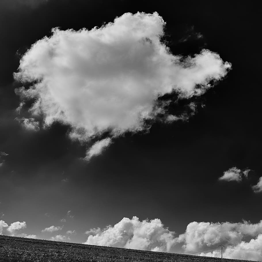 cloud, clouds, post, sky, field, cloud - sky, beauty in nature HD wallpaper