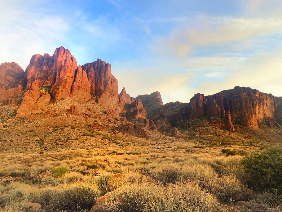 united states, apache junction, mountains, beauty in nature HD wallpaper