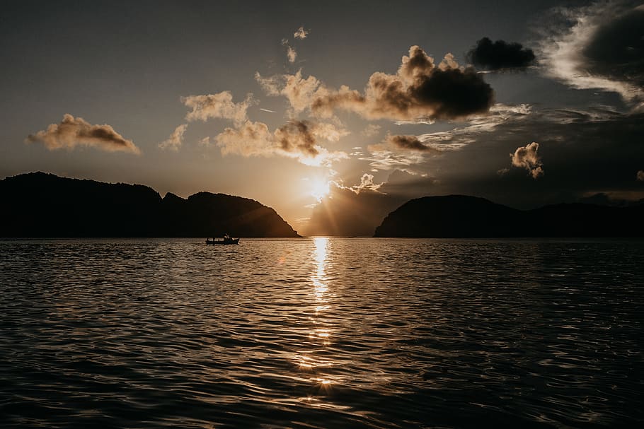 sunset photography, light, flare, sunlight, nature, outdoors, HD wallpaper