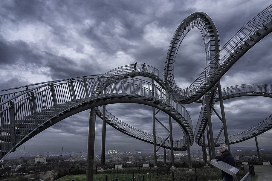 tiger, turtle, duisburg, germany, architecture, cloud - sky HD wallpaper