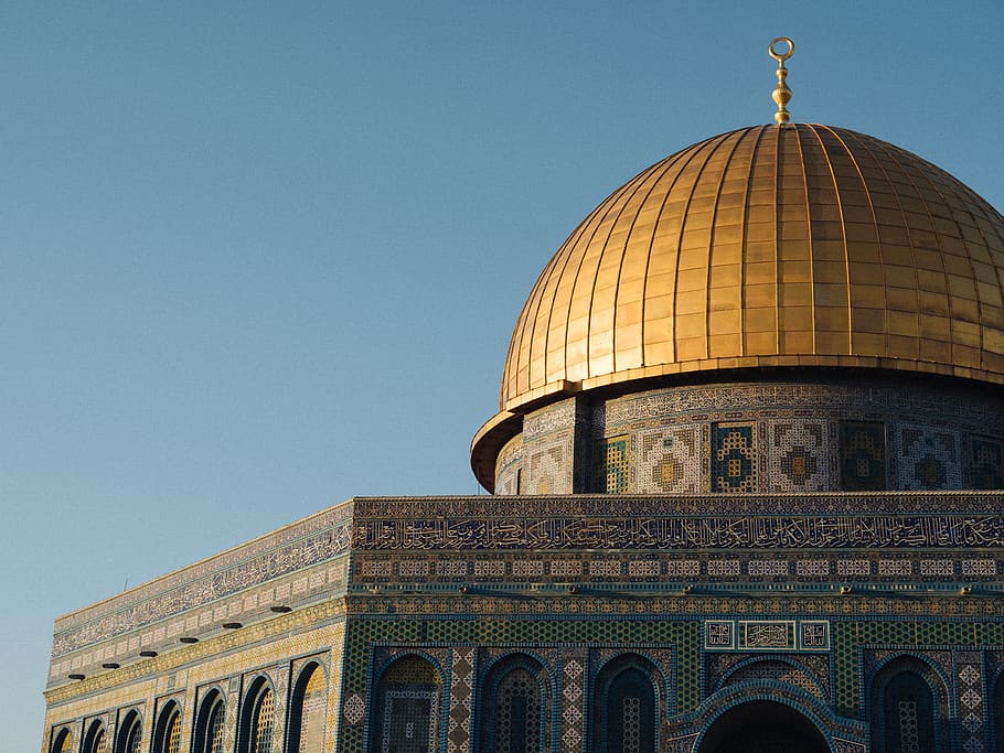 Beautiful View Of Old Jerusalem With A Dome Of The Rock Background, Picture  Of Israel Background Image And Wallpaper for Free Download