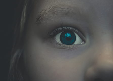 child with green eye, contact lens, skin, human, person, face HD wallpaper