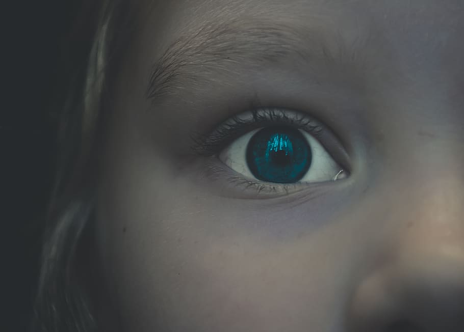 child with green eye, contact lens, skin, human, person, face HD wallpaper
