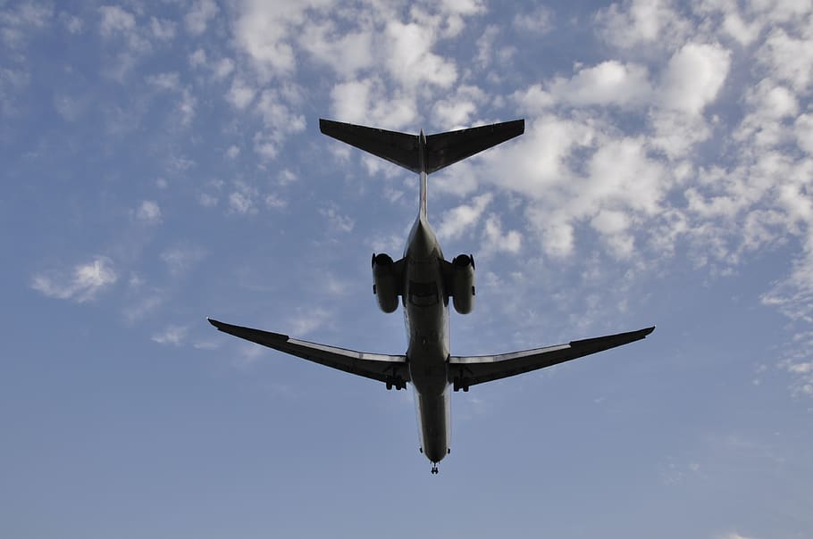 united states, washington dc, airplane, jet, sky, cloud - sky HD wallpaper