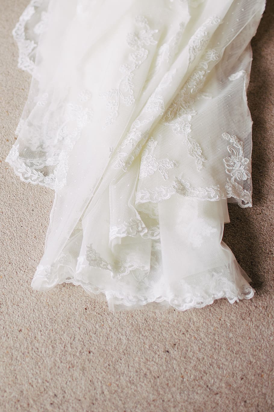 white color, indoors, no people, close-up, life events, wedding dress HD wallpaper