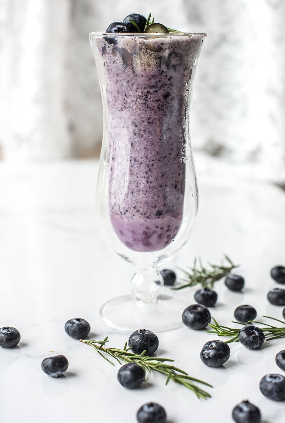 antioxidant, beverage, blended, blueberries, blueberry, blueberry smoothie, HD wallpaper