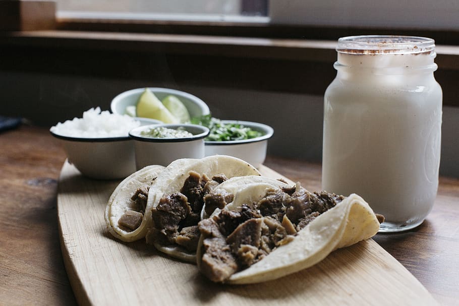 tacos, mexican tacos, food and drink, healthy eating, freshness HD wallpaper