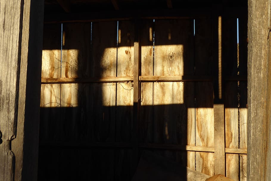 barn, dry, wood, shadows, grain, patterns, lines, abandoned HD wallpaper