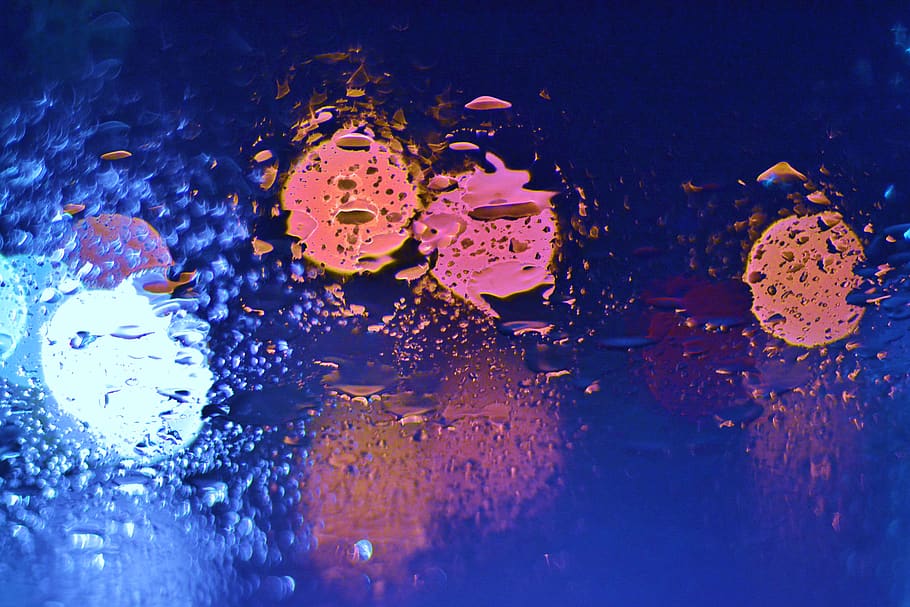 colors, light, rain, water, sea, underwater, no people, indoors HD wallpaper