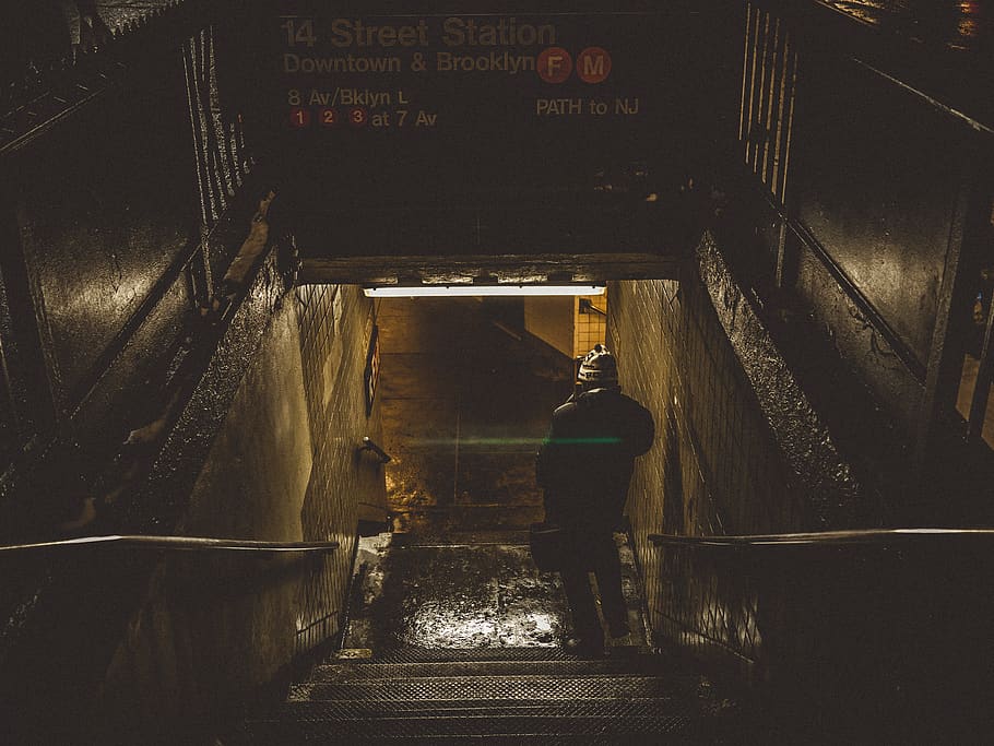 manhattan, united states, new york, midnight, subway, travel, HD wallpaper