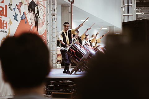 taiko, taiko drum, drummers, japan, japanese, people, music HD wallpaper
